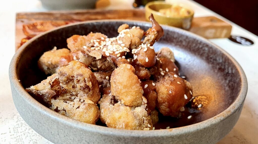 Cauliflower Karaage from OSMA at Exhibition