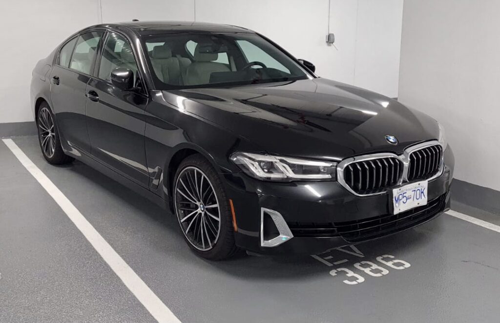 Hertz Rental Car in Vancouver BMW 530i X Drive