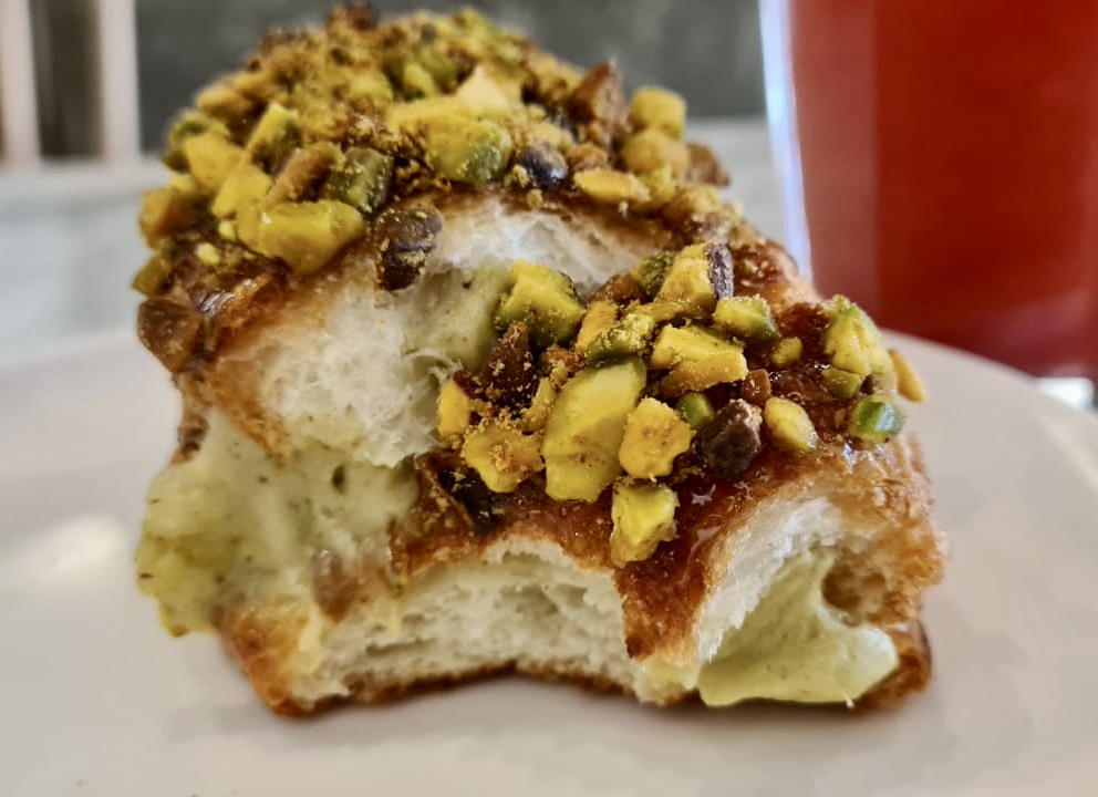 Crossiant Donut with Pistachio