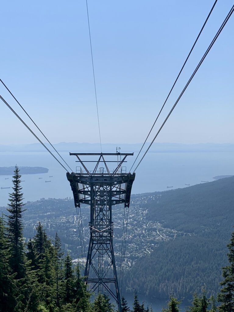 Views of Vancouver from Grouse Mountain