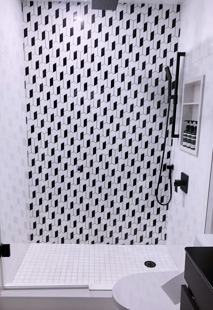 Shower room in AirBnB in Toronto