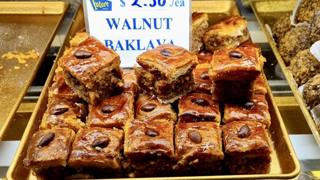 Walnut Baklava Future Bakery St Lawrence Market Toronto