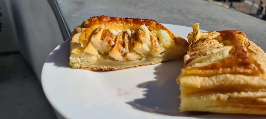 Apple Danish Pastry from Little Italy Mercato Farmers Market San Diego