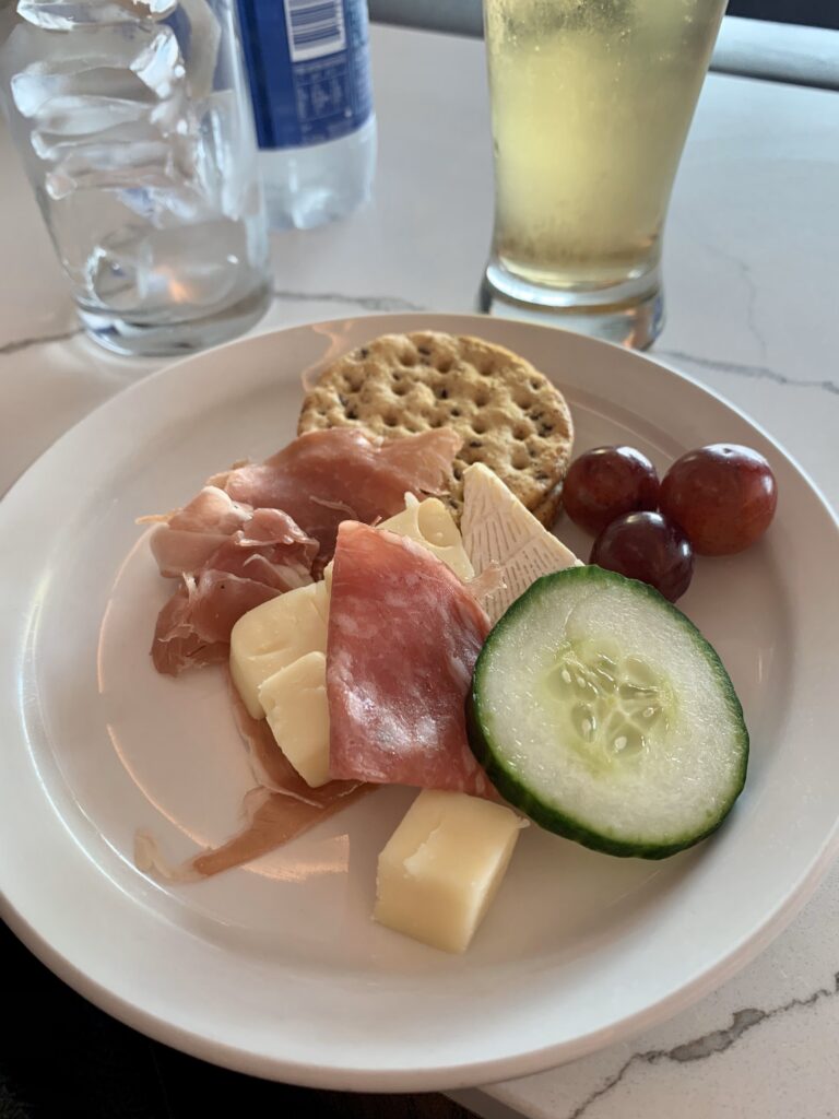 British Airways Lounge Toronto Airport Buffet