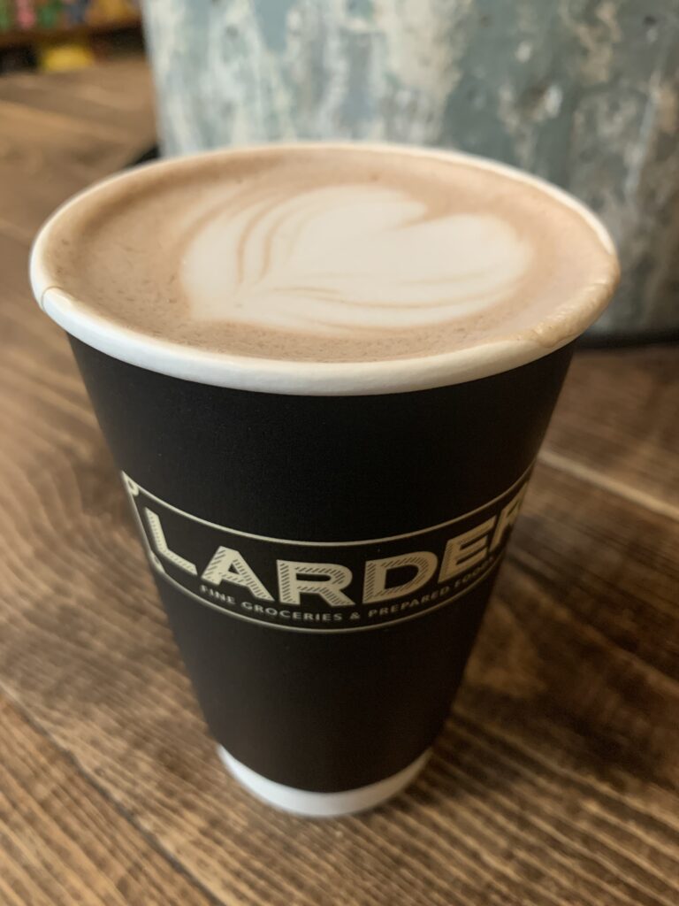 Hot Chocolate at The Larder Hotel Emma at The Pearl San Antonio