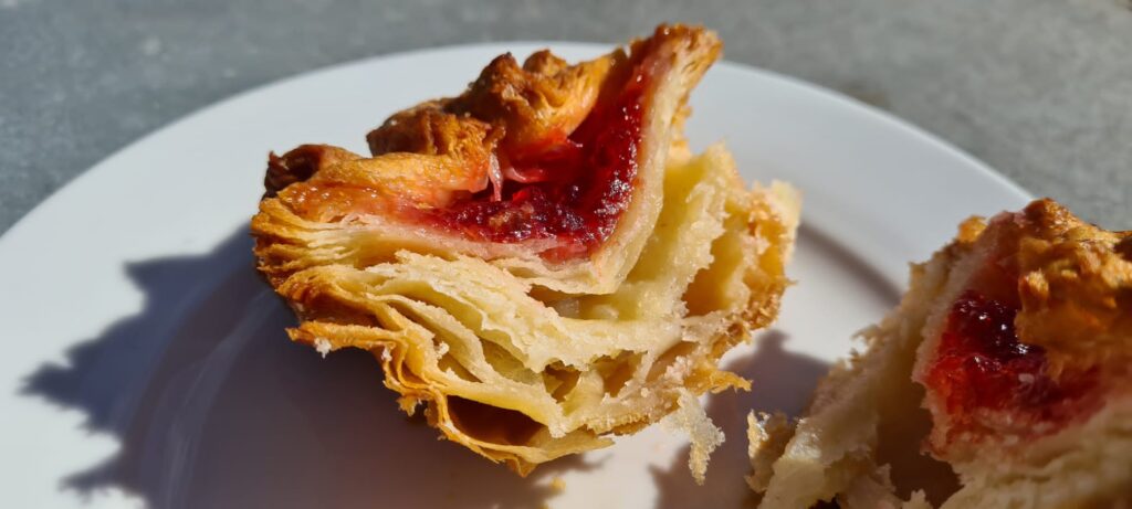 Kouign Amann Pastry from Little Italy Mercato Farmers Market San Diego