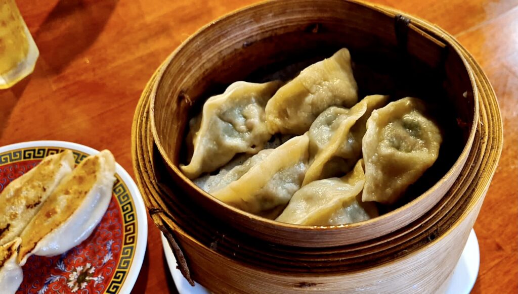 Mothers Dumplings Toronto Beef and Chives Steamed Dumplings