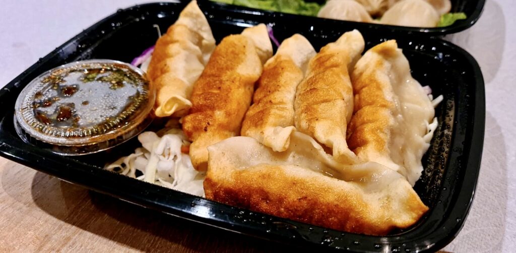 Pork Pot Stickers Mein St Little Italy Food Hall San Diego