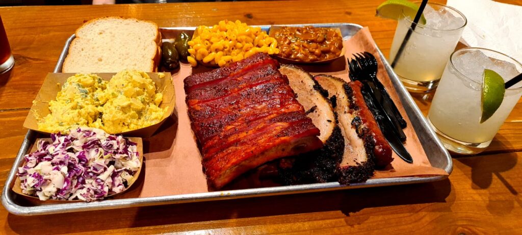 Texas BBQ at Pinkertons San Antonio Texas