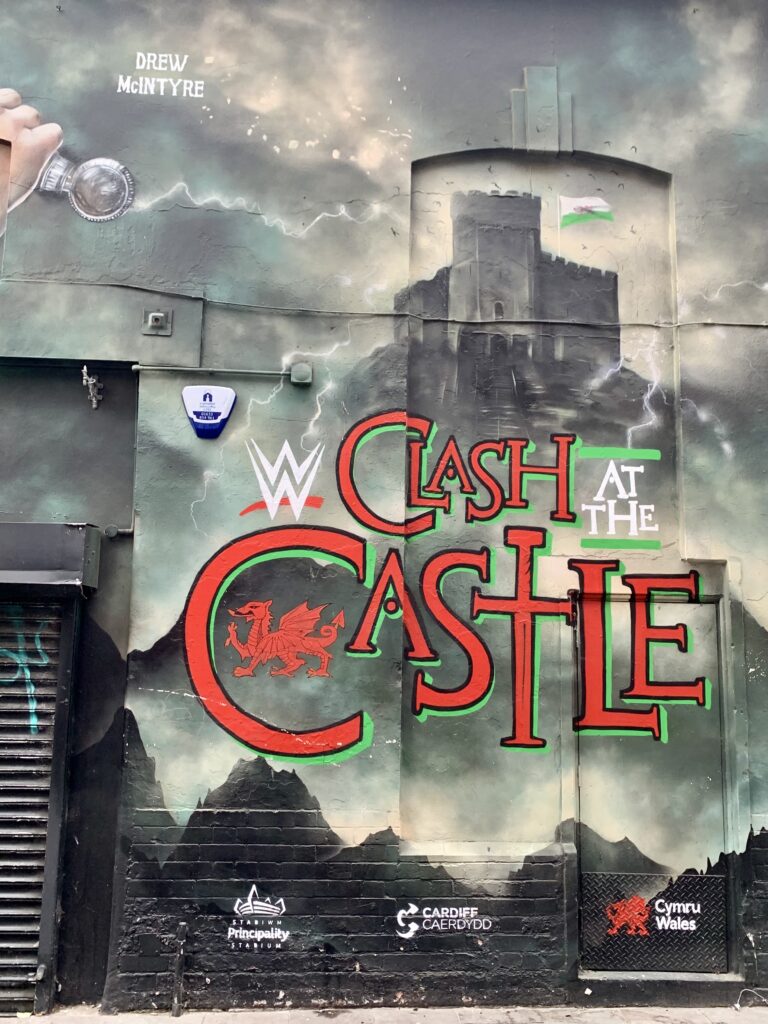 Street Art Womanby Street, Cardiff