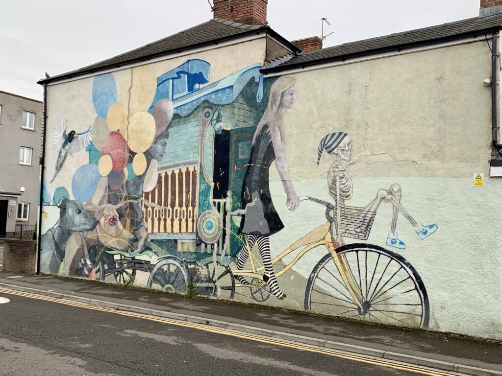 Colour Doomed and HB street art collaboration