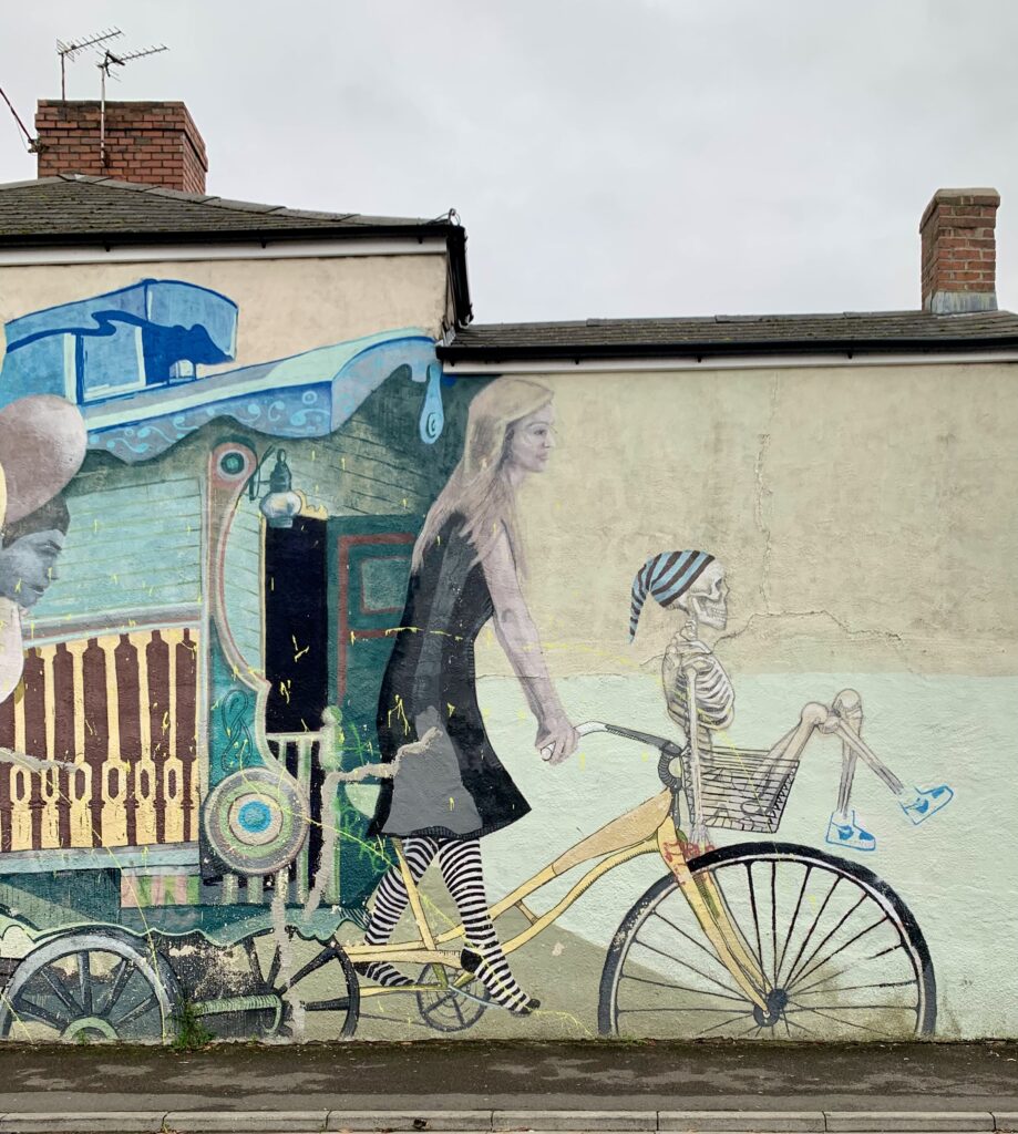 Colour Doomed and HB street art collaboration