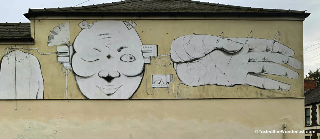 Artwork by the Italian street artist RUN