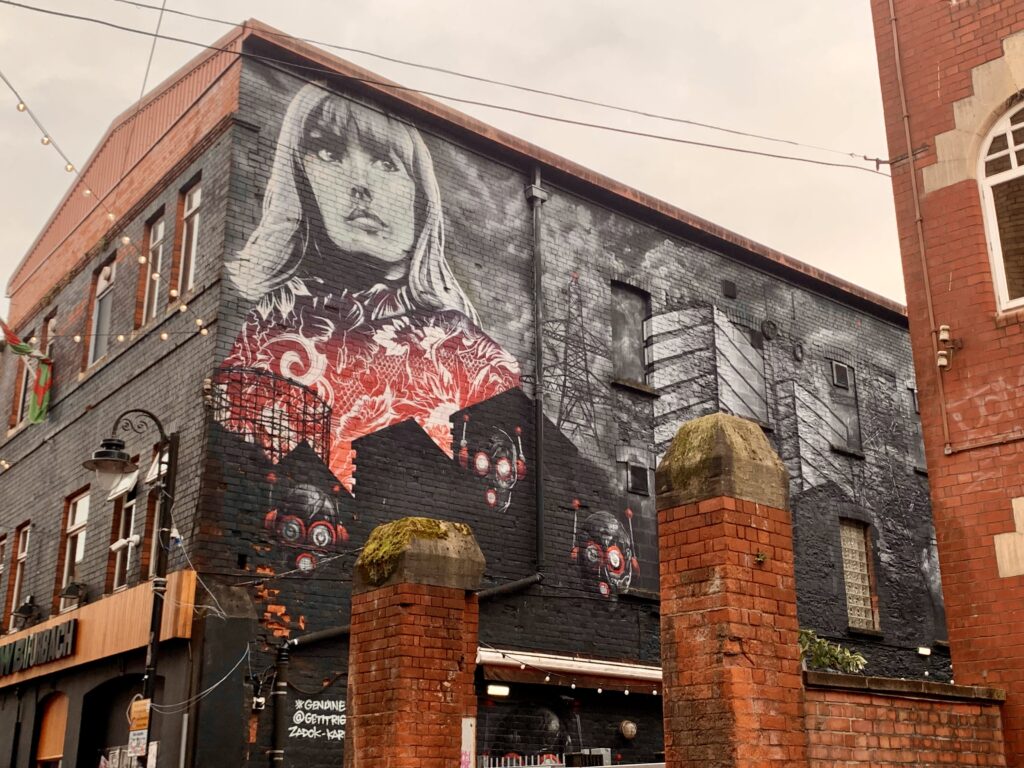 Gwenno Saunders, created by Rmer One and Barny Zadok, Cardiff
