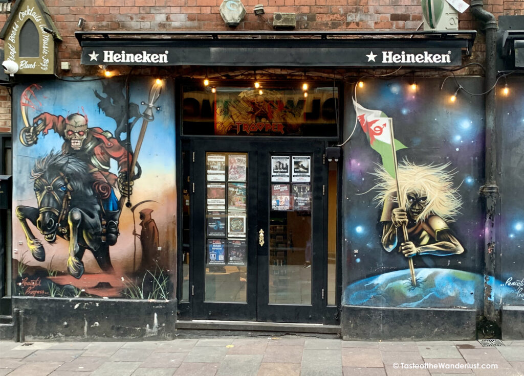 Vibrant mural at the Fuel Rock Club by @peaceful_progress