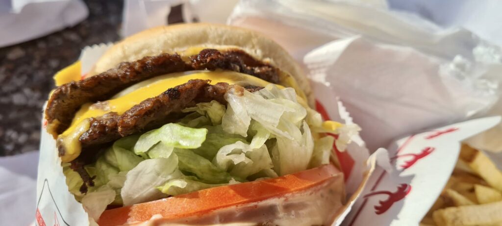 In and Out Burger Los Angeles Airport California