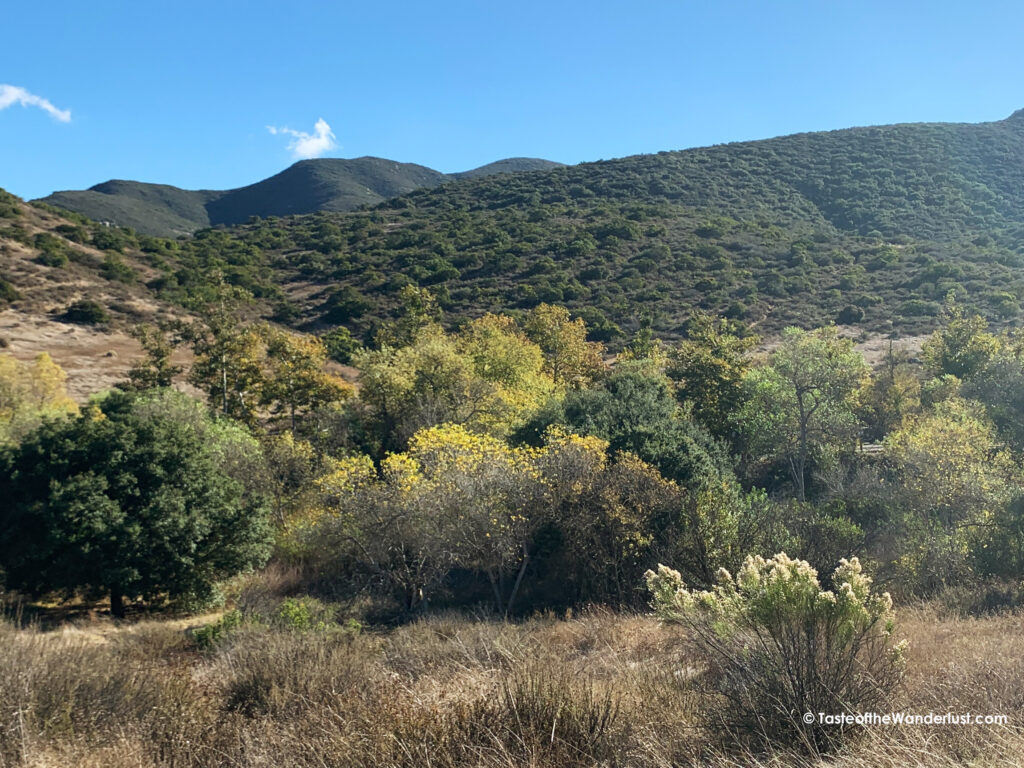 Mission Trails Regional Park Hiking Route San Diego California