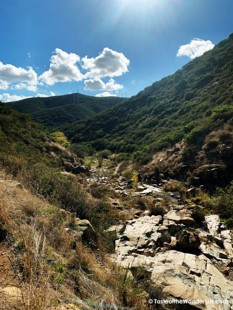 Mission Trails Regional Park Hiking Route San Diego California