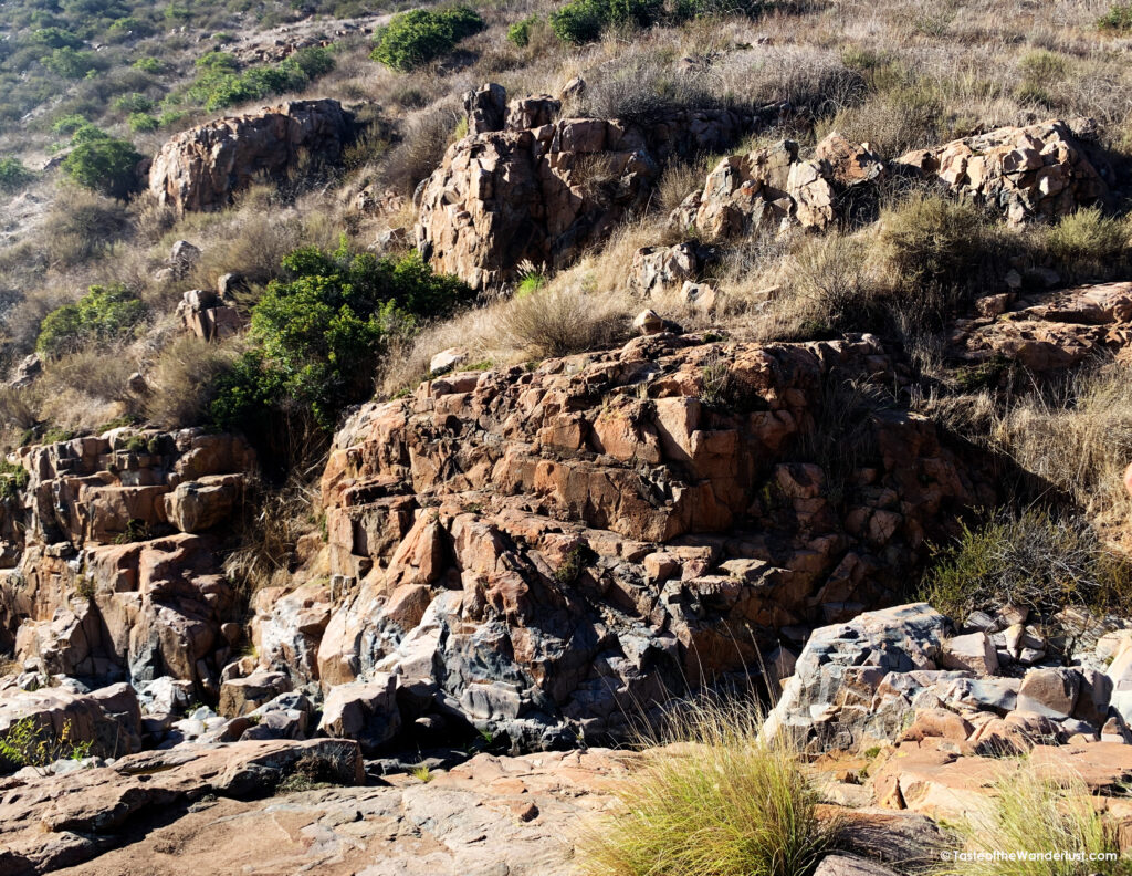 Mission Trails Regional Park Hiking Route San Diego California