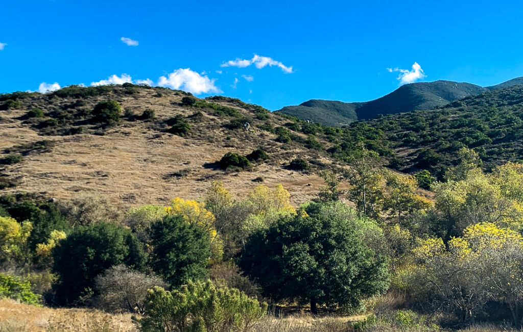 Mission Trails Regional Park Hiking Route, San Diego California