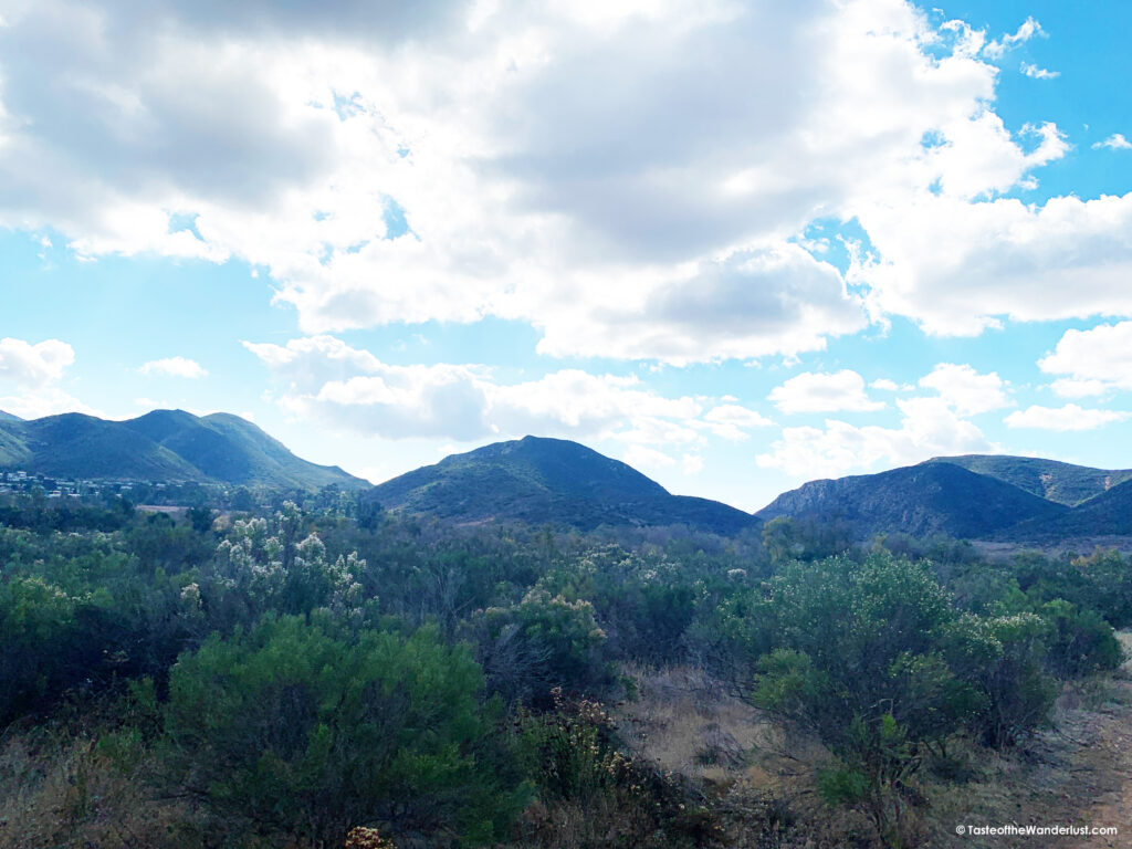 Mission Trails Regional Park Hiking Route San Diego California