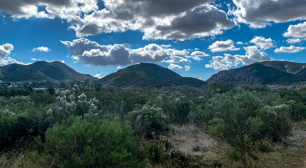 Mission Trails Regional Park Hiking Route, San Diego California