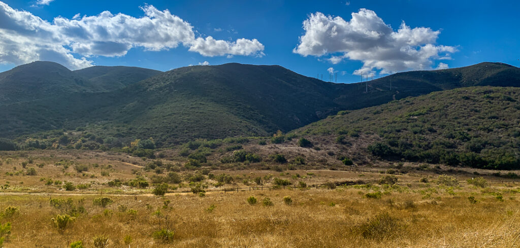 Mission Trails Regional Park Hiking Route, San Diego California