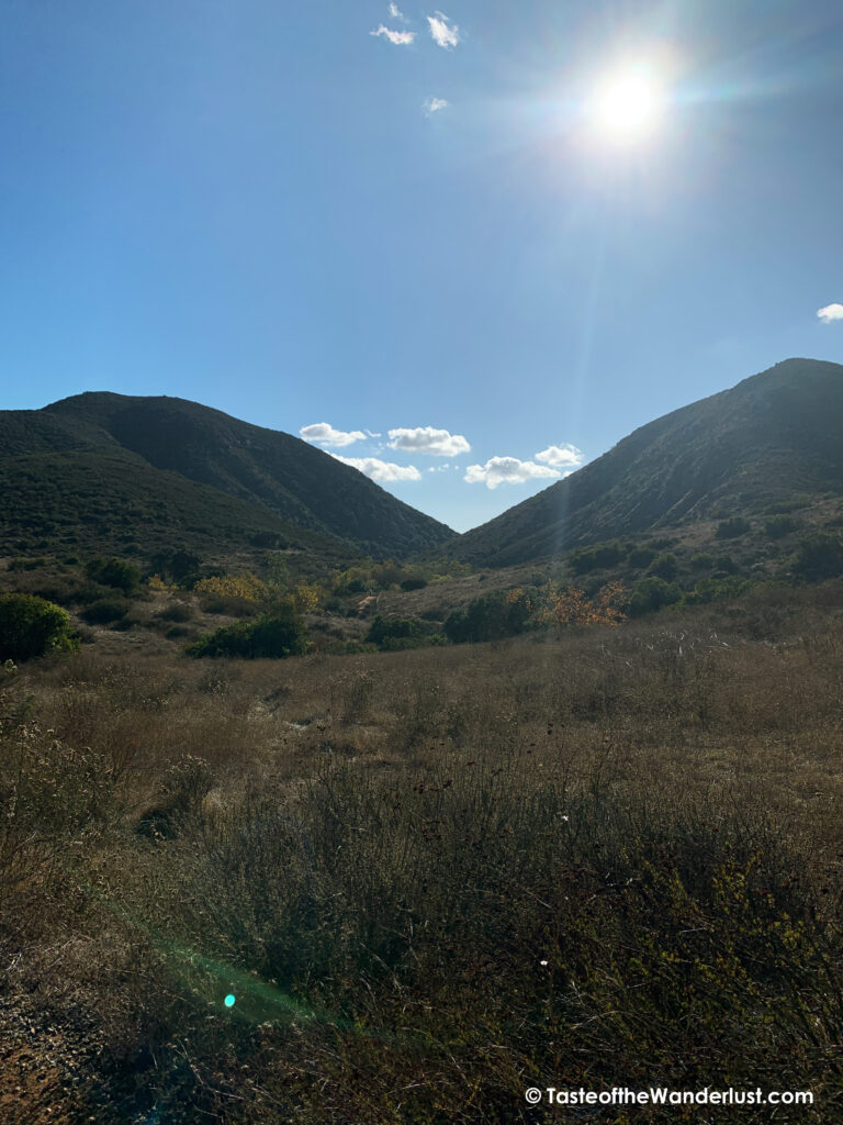 Mission Trails Regional Park Hiking Route San Diego California