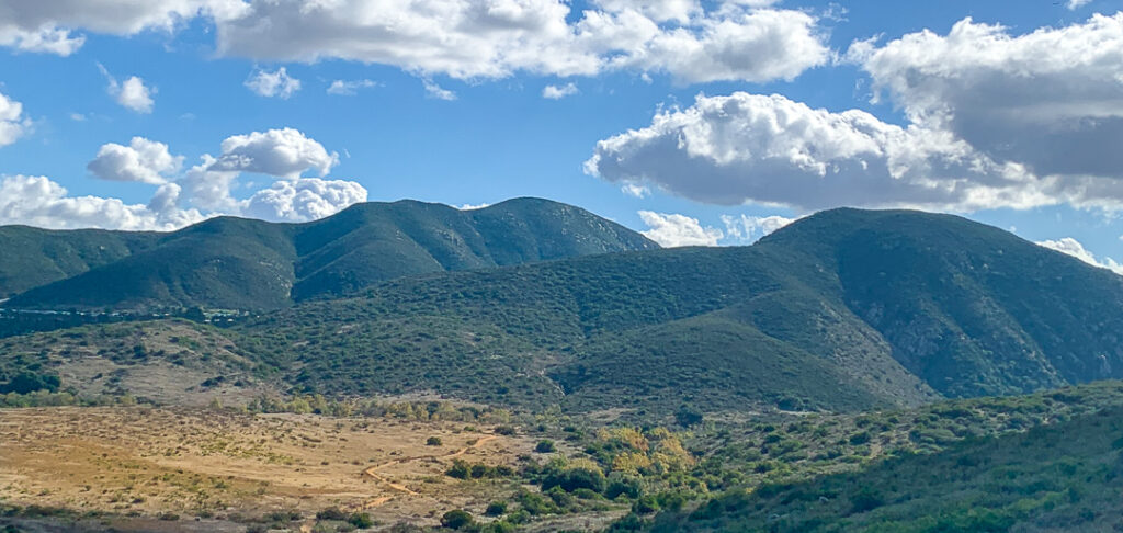 Mission Trails Regional Park Hiking Route, San Diego California