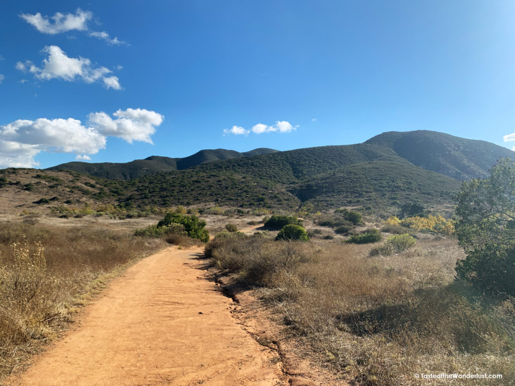 Mission Trails Regional Park Hiking Route San Diego California