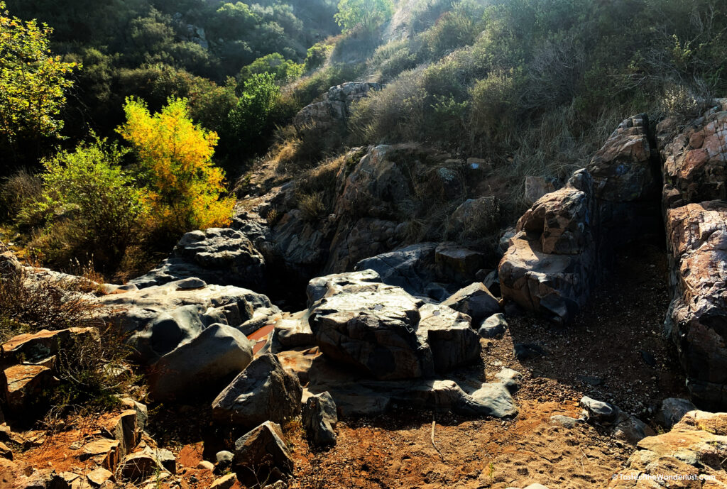 Mission Trails Regional Park Hiking Route San Diego California