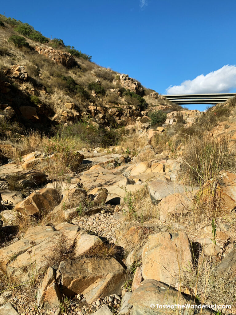 Mission Trails Regional Park Hiking Route San Diego California