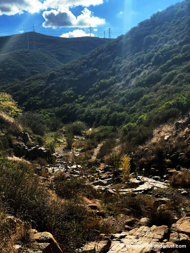 Mission Trails Regional Park Hiking Route San Diego California