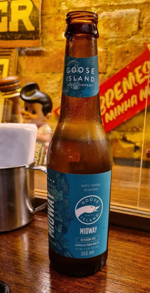 Pao Com Carne Hamburgeria Sao Paulo Goose Island Beer