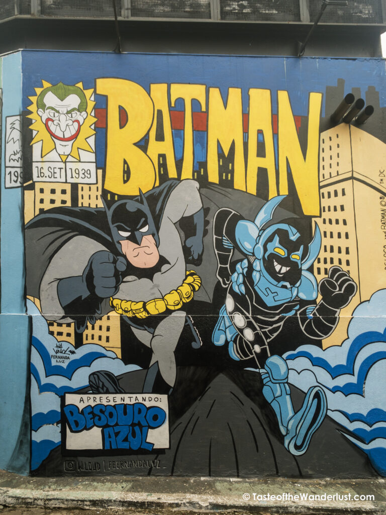 Street Art at Beco do Batman, Sao Paulo Brazil