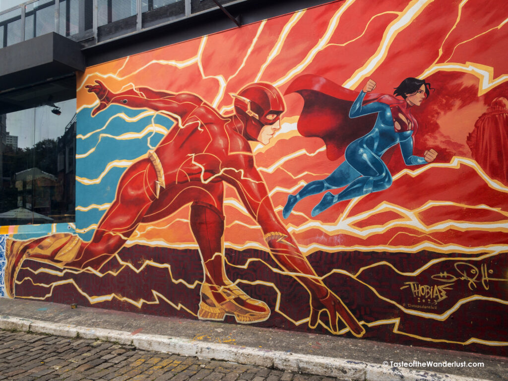 Street Art at Beco do Batman, Sao Paulo Brazil