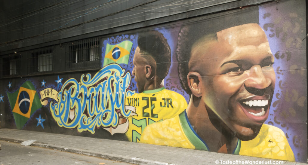 Street Art in Itaim Bibi, Sao Paulo, Brazil
