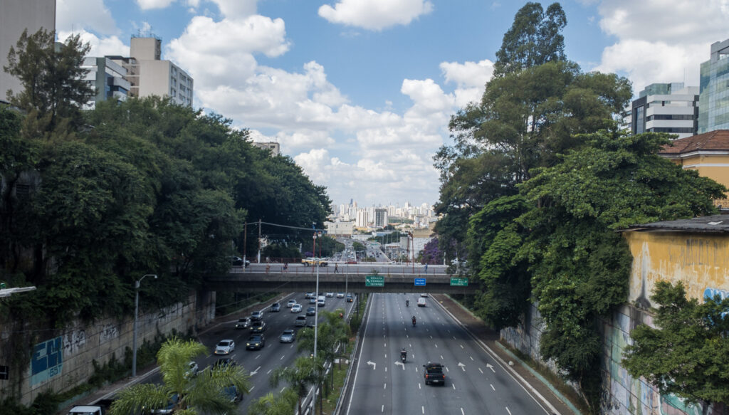 View from Japantown of South Sao Paulo