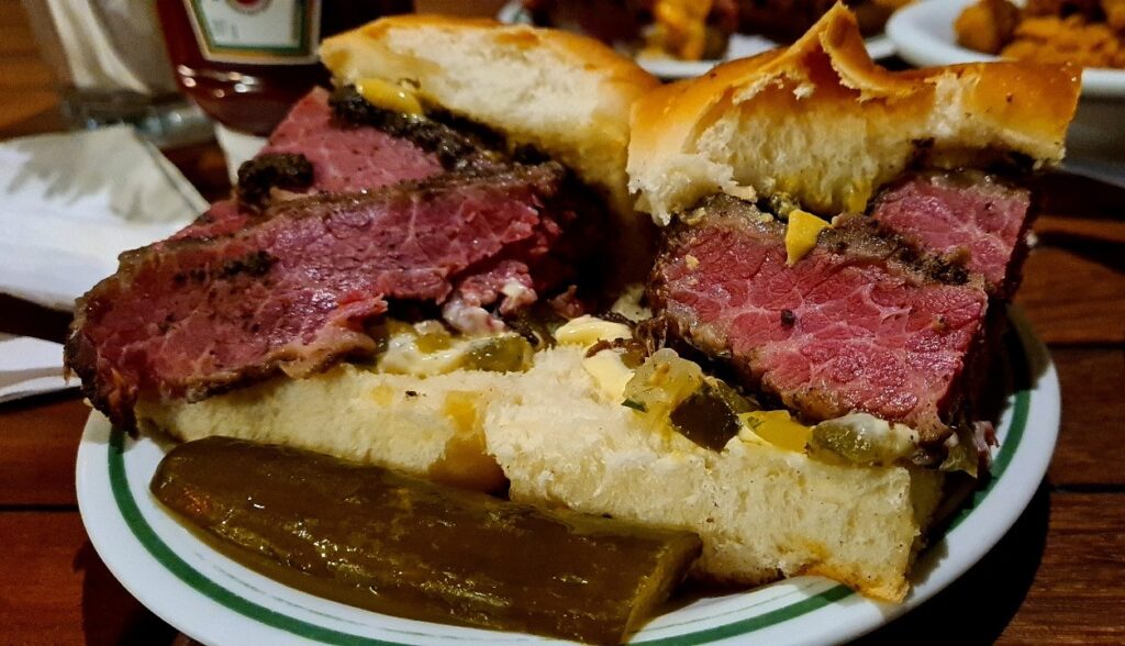 Z Deli Sandwch Shop Pastrami Sandwich