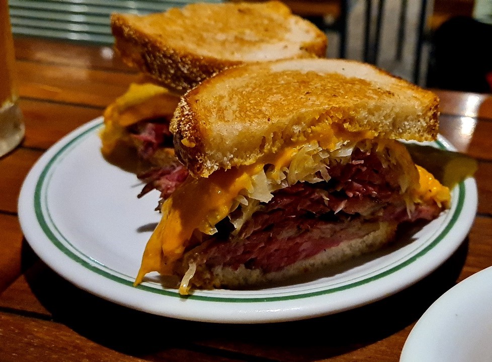 Z Deli Sandwch Shop Reuben Sandwich