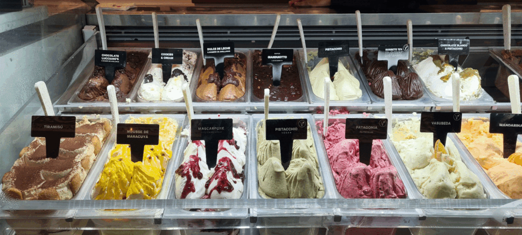 Luccianos Gelato Buenos Aires Argentina