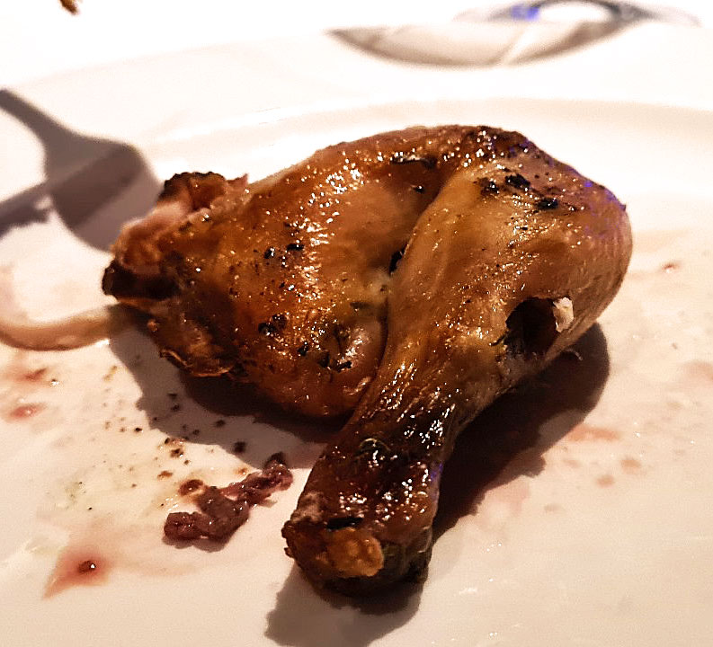 Chicken Leg at Fogo De Chao Rio de Janeiro