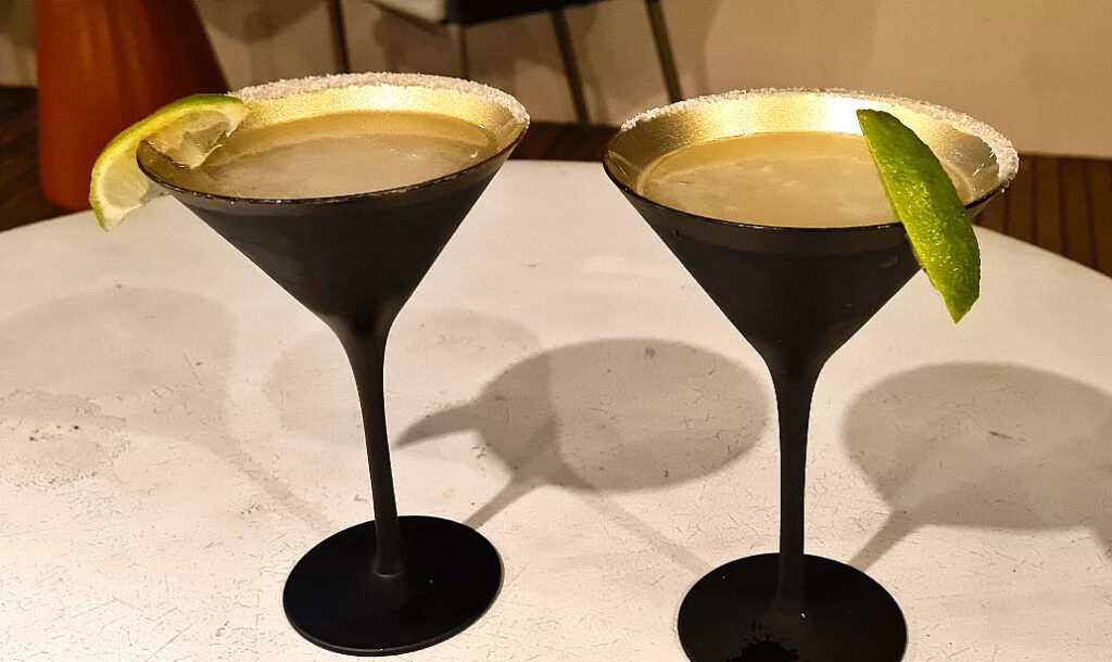 Margaritas at Isabel Hilton Copacabana, Rio De Janeiro