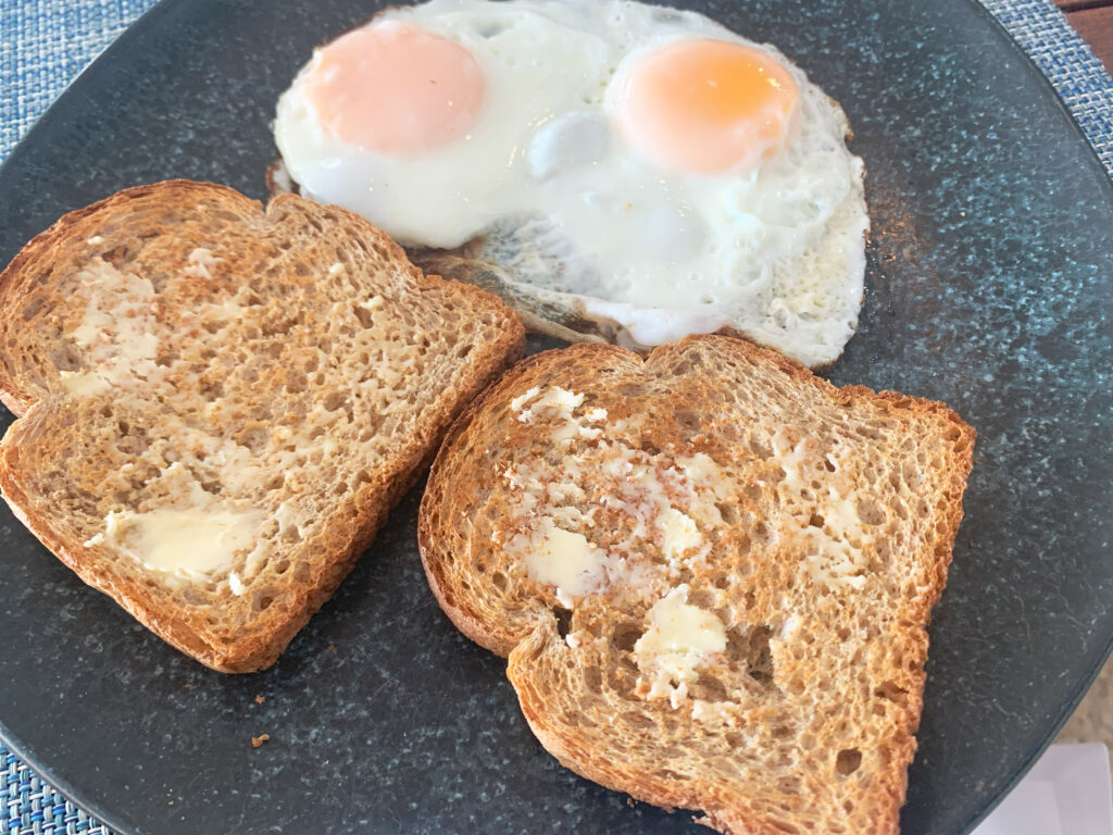 Eggs for breakfast Hilton Copacabana Rio de Janeiro