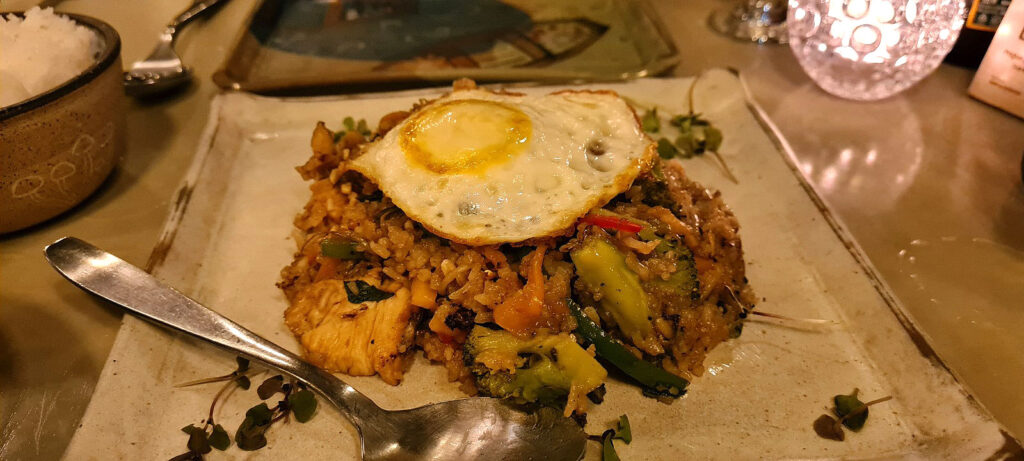 Khao Pad Bai Kaprow Nam Thai Leblon Rio De Janeiro Brazil