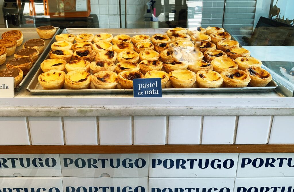 Pastel de Nata at Nema Padaria Leblon Rio De Janeiro.