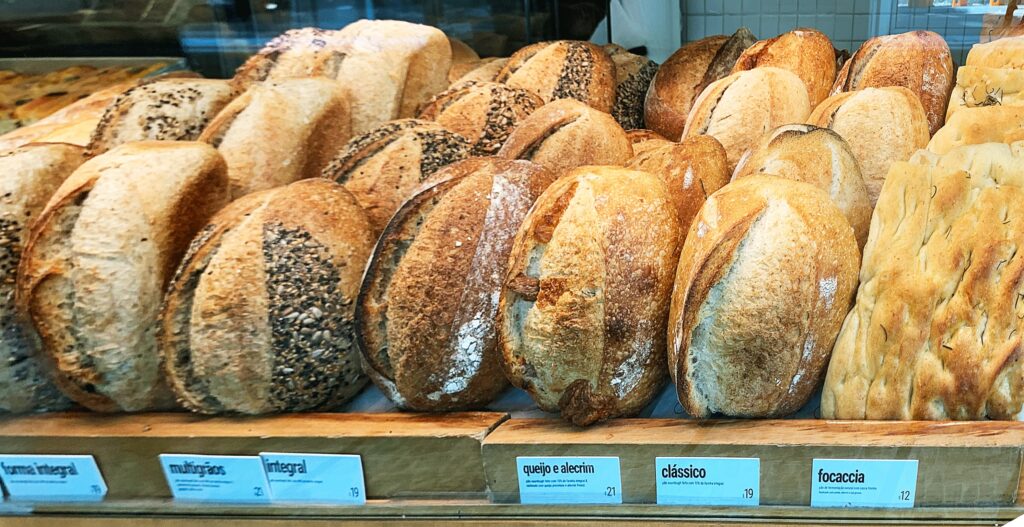 Bread Selection at Nema Padaria Leblon Rio De Janeiro