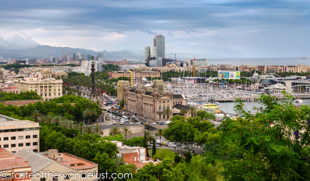 View from Parc Montjuic