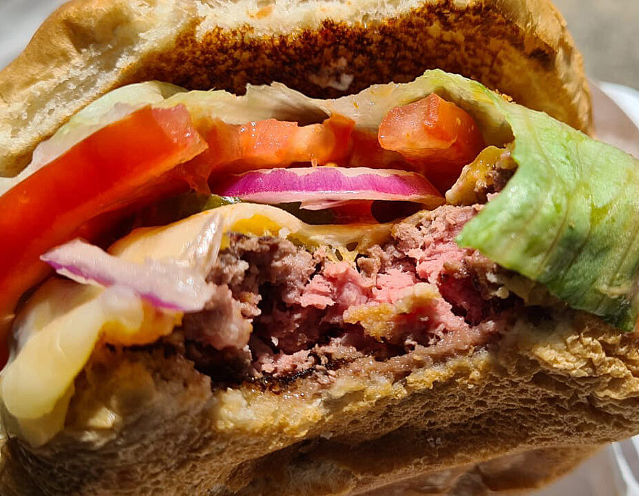 The Works Burger from Burger Joint New York