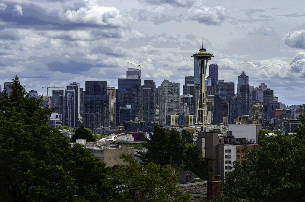 View of Seattle from Kerry Park